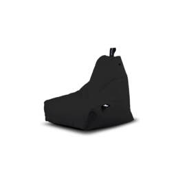 Extreme Lounging Mini B-Bag Weather Resistant Outdoor Bean Bag, Small, Black - thumbnail 1