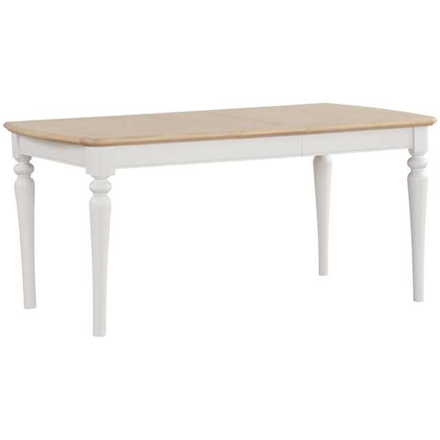 Casa Linden Medium Extending Dining Table, 130-196cm, Grey - image 1