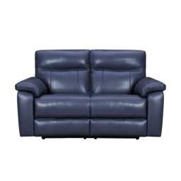 Casa Hardy 2 Seater Leather Power Recliner Sofa