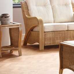Desser Opera Cane Lamp Table