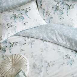Laura Ashley Mirabelle Duvet Set, King, Pale Seaspray - thumbnail 2
