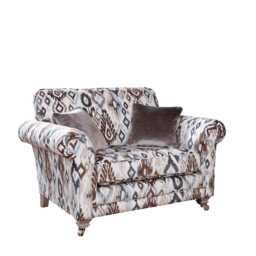 Alstons Charlbury Fabric Snuggler Chair - thumbnail 2