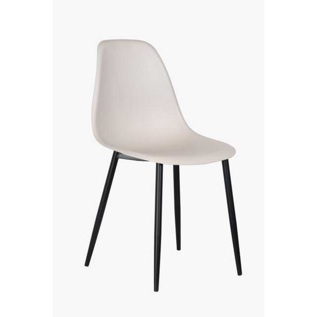 Casa Angelo Curve Dining Chairs, Set of 2, Cream - image 1