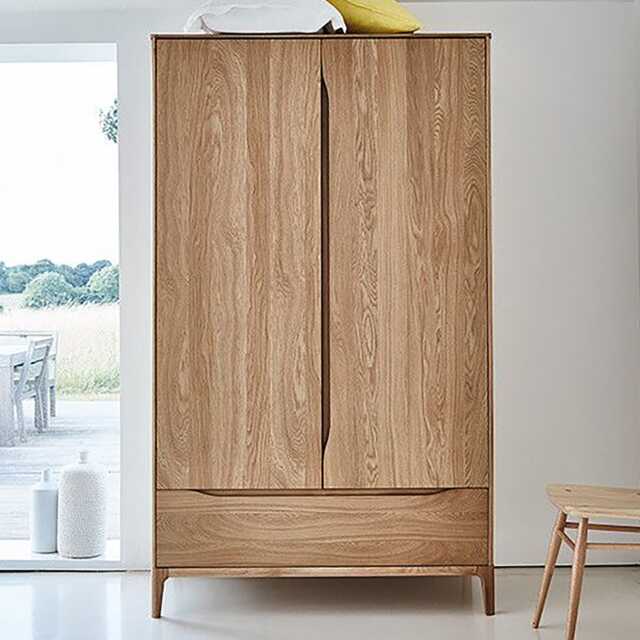 Ercol Rimini 2 Door Wardrobe - image 1