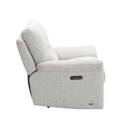 Casa Angus Fabric Power Recliner Armchair, Milan Beige - thumbnail 3