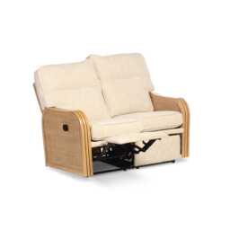 Desser Paris 2 Seater Recliner Cane Sofa - thumbnail 1