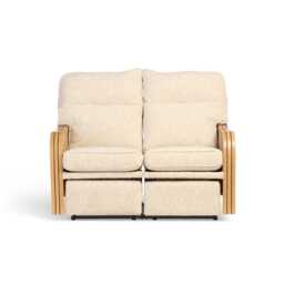 Desser Paris 2 Seater Recliner Cane Sofa - thumbnail 2