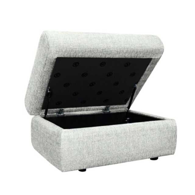 G Plan Harper Fabric Storage Footstool, Mamas Cloud - image 1