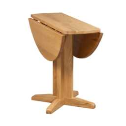 Casa Tavistock Drop Leaf Table, Light Oak - thumbnail 2