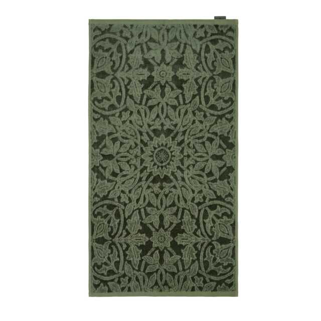 Morris & Co St James Bath Sheet Green, Dark Green - image 1
