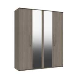 Casa Paris 4 Door Wardrobe with Mirror - thumbnail 2