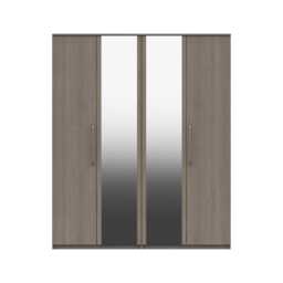Casa Paris 4 Door Wardrobe with Mirror
