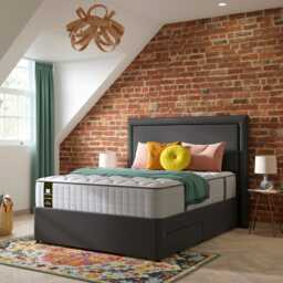 Sealy Emin Elevate 4 Drawer Divan Bed Set, Super King - thumbnail 1