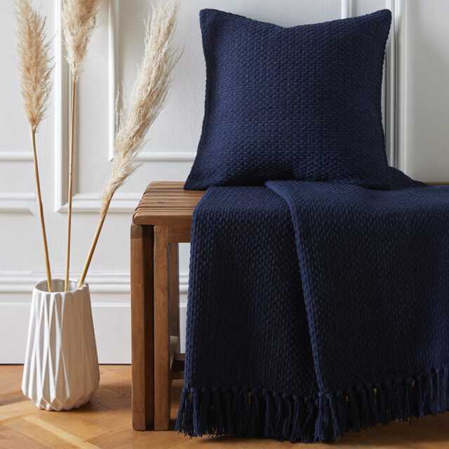 Drift Home Hayden Throw, Navy