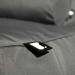 Extreme Lounging B-Bed Weather Resistant Outdoor Bean Bag, Grey - thumbnail 2