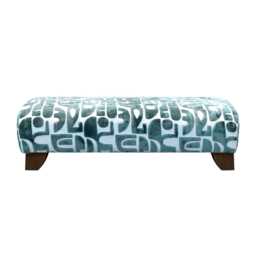 Casa Marty Fabric Footstool - thumbnail 2