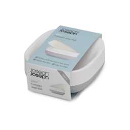 Joseph Joseph Slim Compact Soap Dish, Light Grey - thumbnail 4