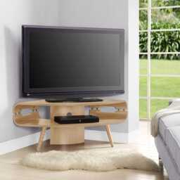 Jual Havana Corner TV Cabinet, Oak - thumbnail 2