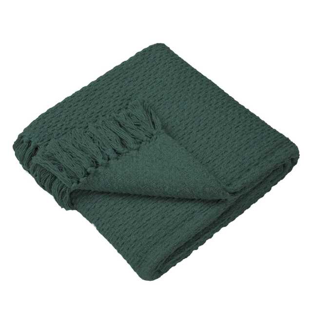 Drift Home Hayden Throw, Dark Green