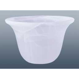 Casa Ceiling Lamp Shade, Murano Glass, White