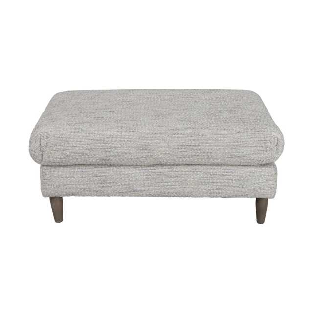 Casa Ascot Fabric Footstool, Knowle Marine - image 1