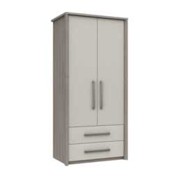 Casa Milan Double Wardrobe with Drawers - thumbnail 1