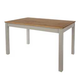Casa Connor Linea Dining Table, 120cm, Grey