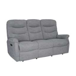 Celebrity Hollingwell 3 Seater Power Recliner Fabric Sofa with Head Rest - thumbnail 3