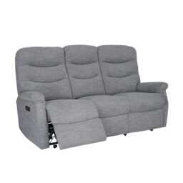 Celebrity Hollingwell 3 Seater Power Recliner Fabric Sofa with Head Rest - thumbnail 1