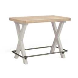 Casa Nantes Bar Table, Stone Grey