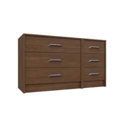 Casa Rome 3 Drawer Double Chest of Drawers - thumbnail 2