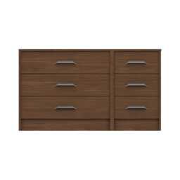 Casa Rome 3 Drawer Double Chest of Drawers - thumbnail 1