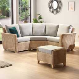Desser Corsica cane corner sofa, 3 piece - thumbnail 3