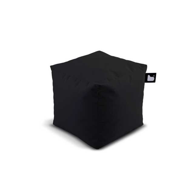 Extreme Lounging Mighty B-Box Weather Resistant Garden Footstool, Black - image 1