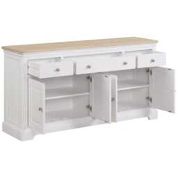 Casa Linden Extra Large Sideboard, Grey - thumbnail 2