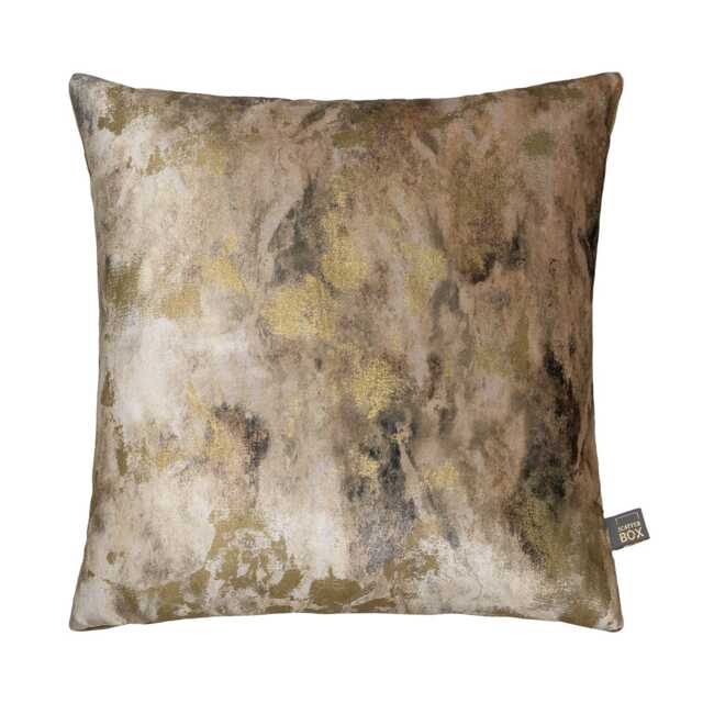 Scatter Box Caesium Metallic Cushion, Gold - image 1