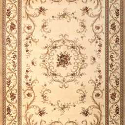 Frith Rugs Kirman Woven Rug, 195cm x 133cm, Traditional Cream Floral - thumbnail 1