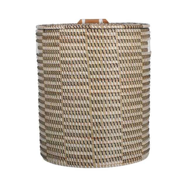 Casa Natura Seagrass Storage Basket, Large, Brown - image 1