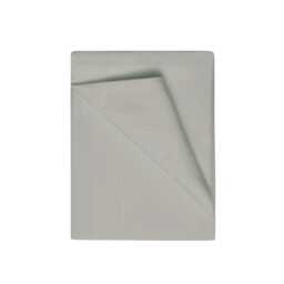 Belledorm 400 Thread Count Egyptian Cotton Flat Sheet, King, Platinum - thumbnail 1