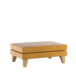 Casa Viscount Velvet Footstool - thumbnail 2