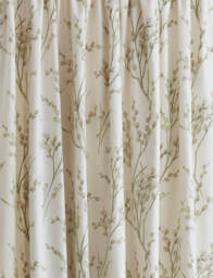 Laura Ashley Pussy Willow Curtains, 162 x 182cm, Dove Grey - thumbnail 2