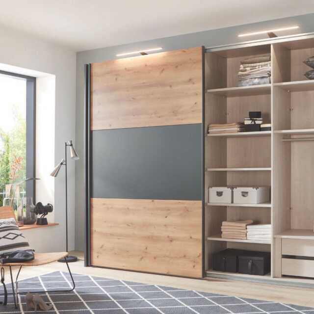 Wiemann Korfu Sliding Wardrobe, 250 x 236cm - image 1
