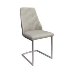 Casa Castello Dining Chair, Light Grey - thumbnail 2