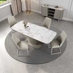Casa Castello Dining Chair, Light Grey - thumbnail 4