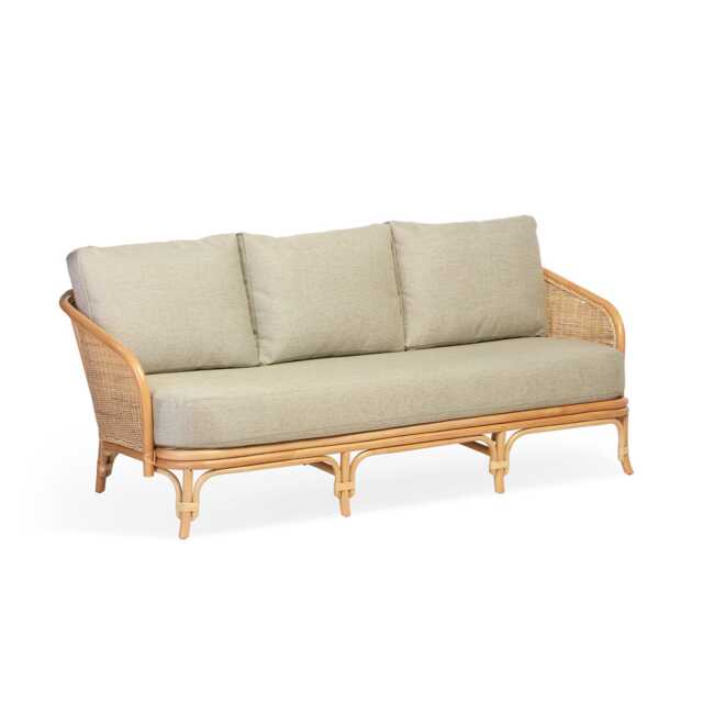 Desser Royal 3 Seater Cane Sofa - image 1