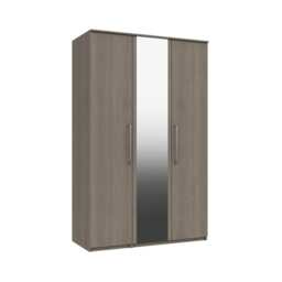 Casa Paris Triple Wardrobe with Mirror - thumbnail 2