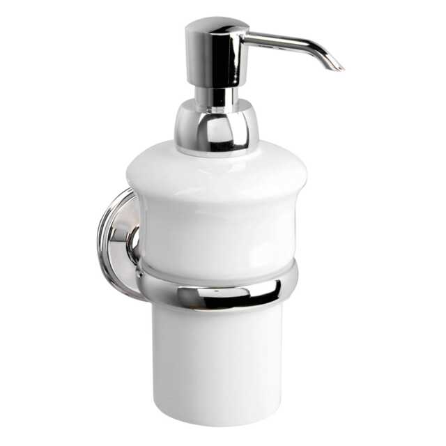 Miller Stockholm Soap Dispenser & Holder, Chrome