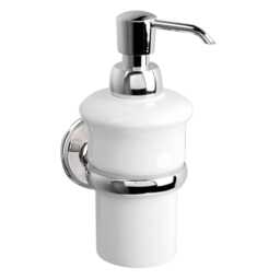 Miller Stockholm Soap Dispenser & Holder, Chrome