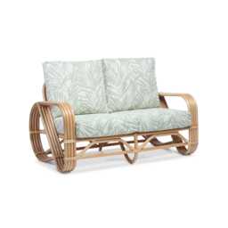 Desser Pretzel 2 Seater Cane Sofa - thumbnail 2