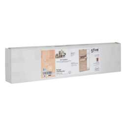 5five 4 Drawer Shoe Storage Unit with Mirror, Beige - thumbnail 4